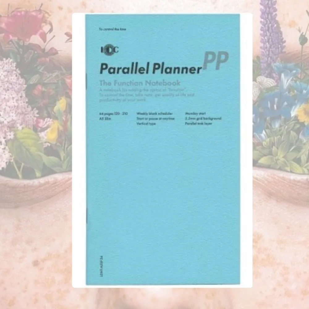 🆕 LUDDITE Function planner series weekly Parallel Planner, tracking, goals